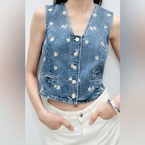 Women’s Denim Vest